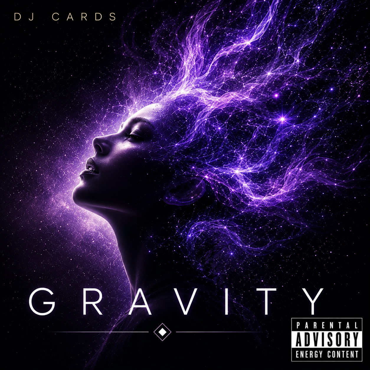 Gravity by DJ Cards artwork - melodic progressive electronic single